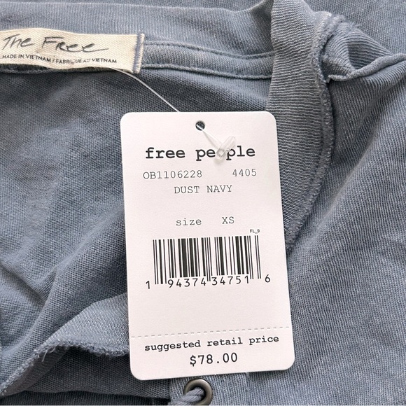 We The Free Azalea Lace Up Short Sleeve Tee - Picture 7 of 10